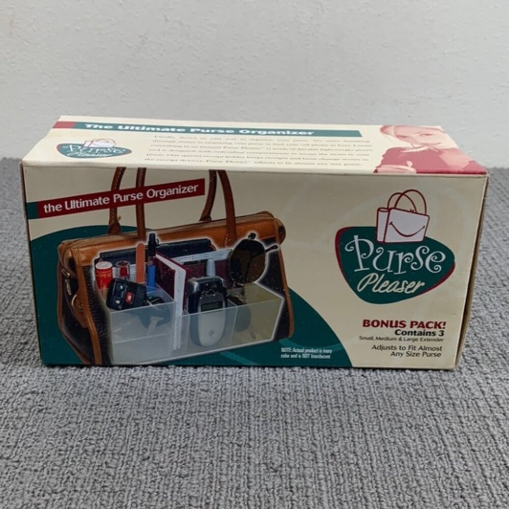 The Ultimate Purse Organizer by Purse Pleaser Bonus Pack 3 Extenders New